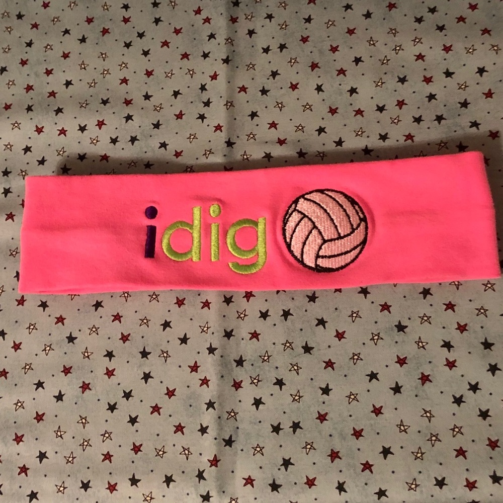 Logo Loops “idig” Volleyball No-slip Headband